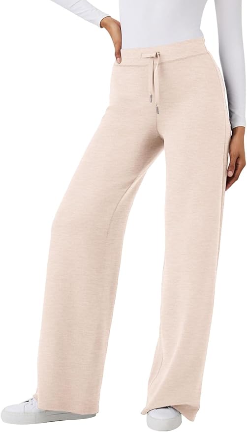 XIEERDUO Lounge Sets For Women 2025 Half Zip Sweatshirt And Wide Leg Sweatpant 2 Piece Outfits Sweatsuit Tracksuit