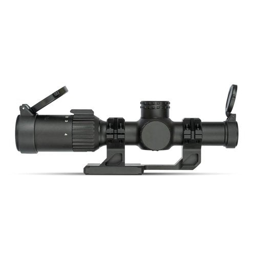 Monstrum Banshee 1-4x20 LPVO Rifle Scope with Offset Scope Mount | BDC-B1 Reticle | Black