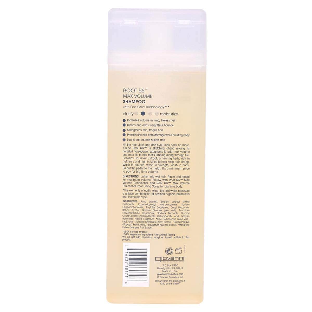 SHAMPOO ROOT 66 MAX VOLUME