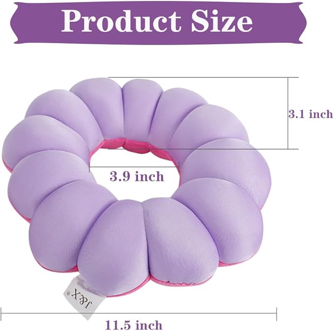 AUSTYLCO Anti Bedsore Cushion,Broken Elbow Elevation Pillow,Donut Pillow for Hand and Foot Pressure Relief,Elbow,Ankle,Leg,Hip Support Pad Green