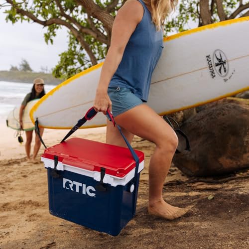 RTIC Ultra-Light 22 Quart Hard Cooler Insulated Portable Ice Chest Box for Drink, Beverage, Beach, Camping, Picnic, Fishin...