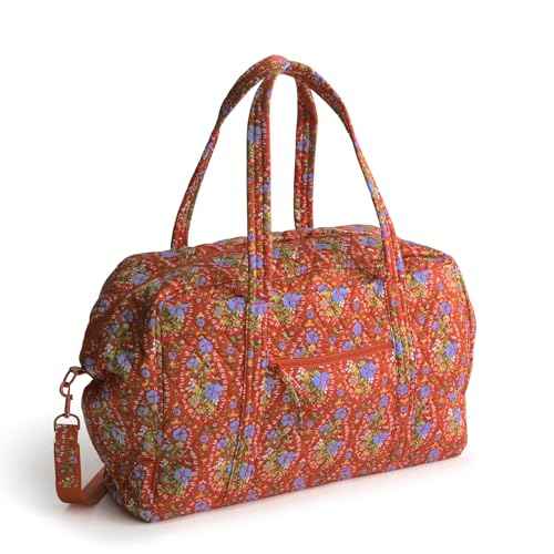 Vera Bradley Women's Miramar Weekender Travel Bag - Premium Cotton