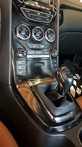 VVIVID Epoxy High Gloss Black Carbon Vinyl Automotive Wrap Film DIY Easy to Install No Mess (1.5ft x 5ft)