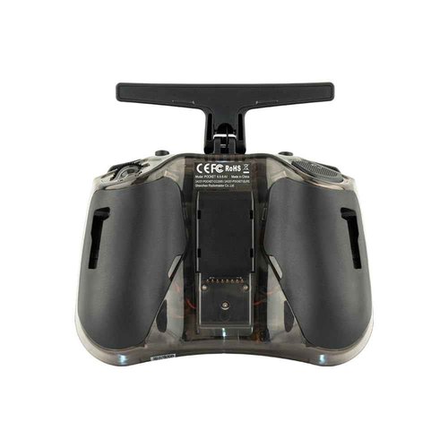 RadioMaster Pocket Portable Remote Controller Hall Gimbal EdgeTX Built in LED Light Mode 2 (Charcoal, ELRS)