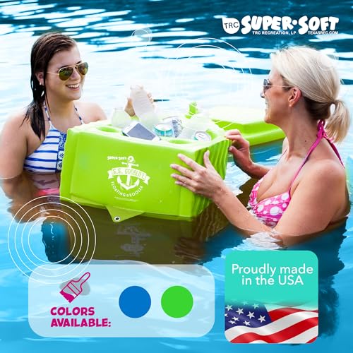 TRC Recreation Water Resistant Floating Super Soft Goodlife Drink Kooler for Water Adventures and Activities