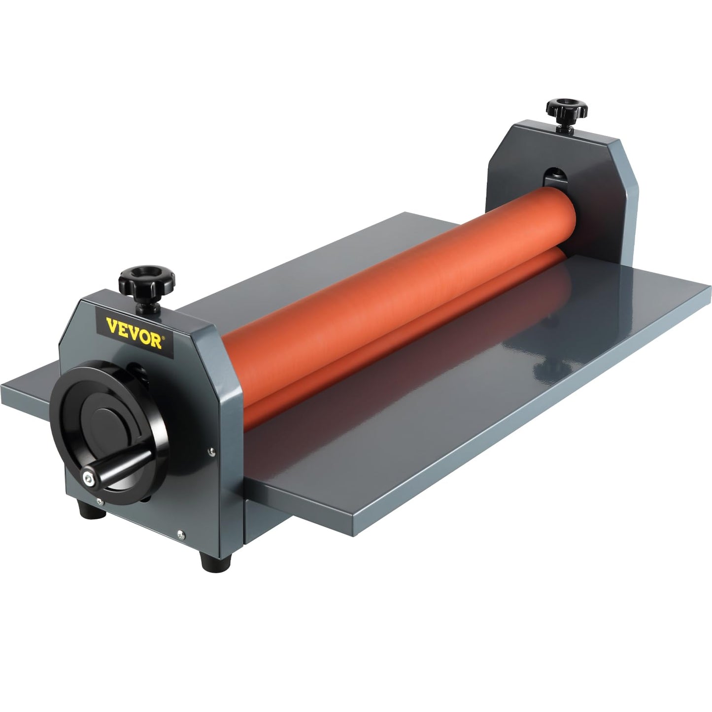 Vevor 29.5 Inch Cold Laminator Machine 10Mm Manual Vinyl Photo Film Cold Laminator Hand Crank Pressure Cold Roll Laminator(29.5