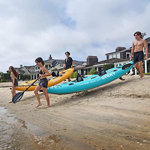 NIXY Tahoe Inflatable Kayak - Premium 2 Person Kayak Durable Design for Two Adults, Portable and Stable with Advanced Feat...