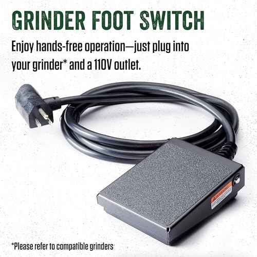 LEM Products Meat Grinder Foot Switch, Black