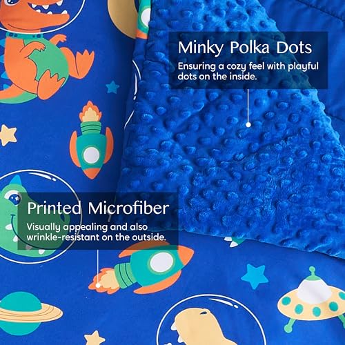 JOIEDOMI Toddler Sleeping Bag for Kids 55''x30'' Nap Mat with Removable Pillow and Minky Blanket for Toddler Ages 3-7 Roll...