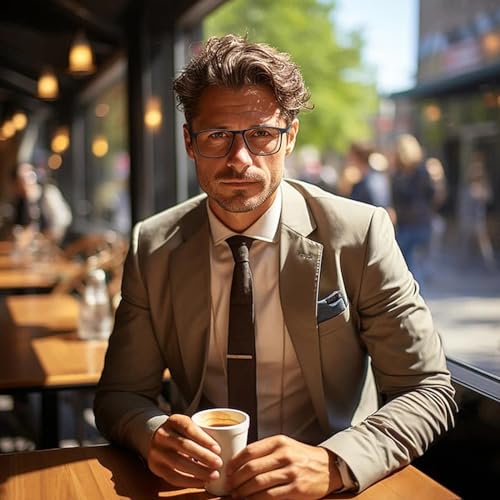 JixGien 2 Pack Reading Glasses for Men，Sports Style Blue Light Blocking Readers with Anti Glare Filter Lightweight Eyeglasses