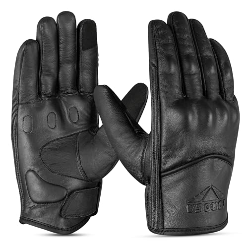 GRIPKNOX Motorcycle Gloves for Men & Women – Touchscreen Dirt Bike Gloves with Hard Knuckle Armor & Non-Slip Grip for Moto...