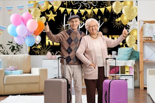 Alltten 78.74''x39.37'' Retirement Banner Happy Retirement Party Decorations for Office F320