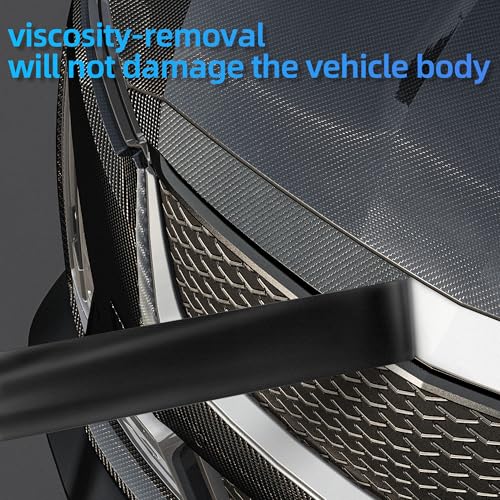 Lypumso 6D Black Carbon Fiber Vinyl Wrap Including Tool Kits, High Glossy Black Car Vinyl Film Roll, Air Release Technolog...