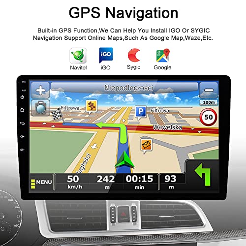 for Toyota Sienna Radio Upgrade 2004 2005 2006 2007 2008 2009 2010 Car Stereo, Built-in Carplay Android Auto GPS Navigatio...