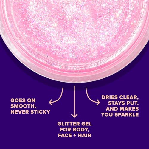 UNICORN SNOT Holographic Face Glitter & Body Glitter Gel | Holiday Glitter Makeup: Stocking Stuffers & Christmas Gift | Ha...
