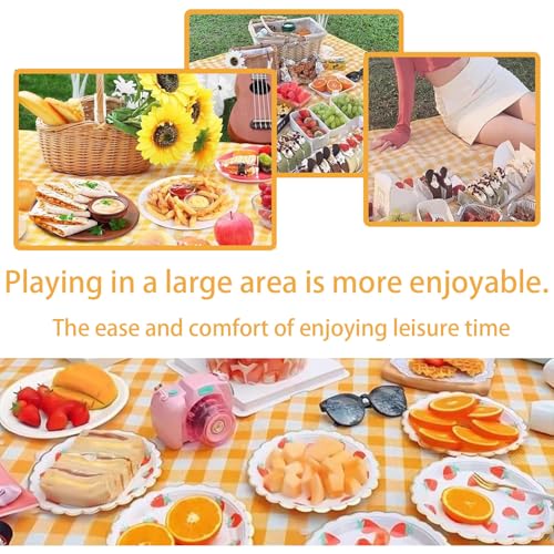 EIYNIY Large Picnic Blanket Waterproof and Sand Proof -59x39 inch Large Outdoor Beach Mat, Portable Foldable Blanket, Suit...