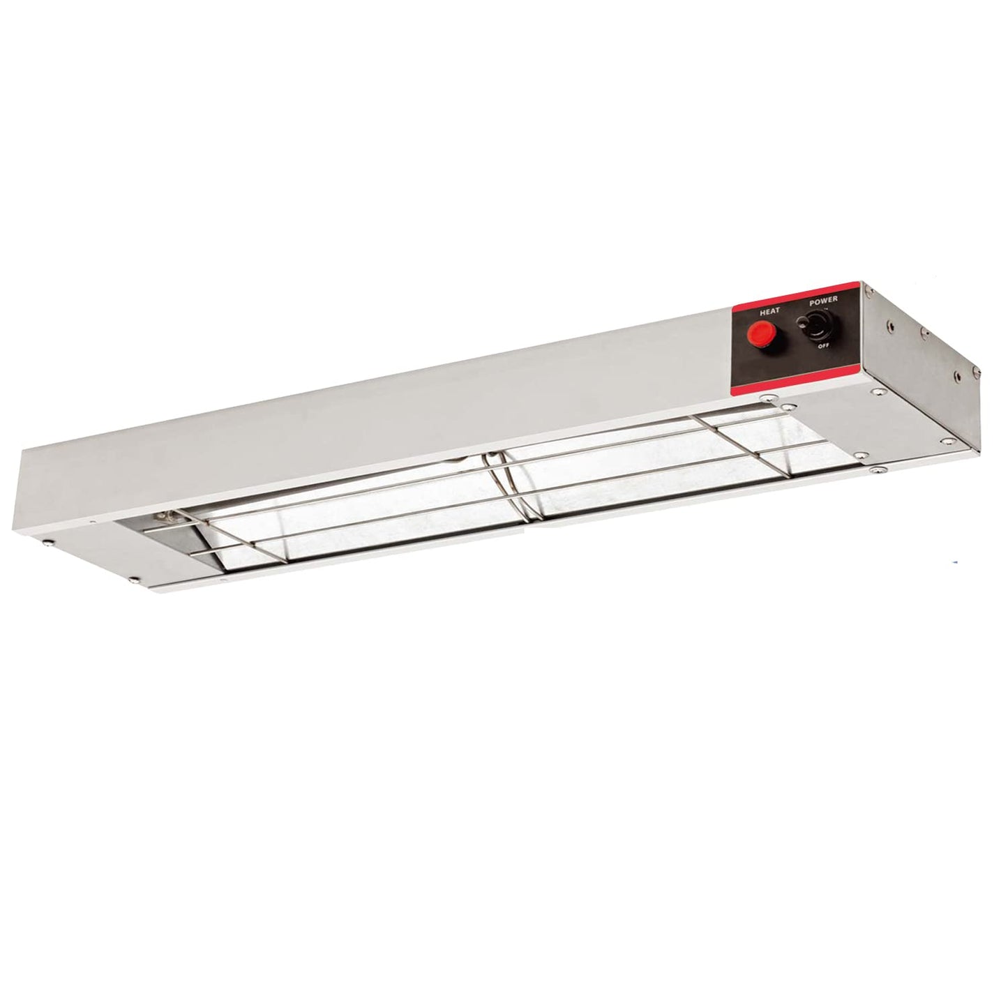 KOUWO 36 Inch Food Heat Lamp Commercial Food Warmer Overhead Strip Warmer 850 Watts with Chain and Us Plug,110v (36")