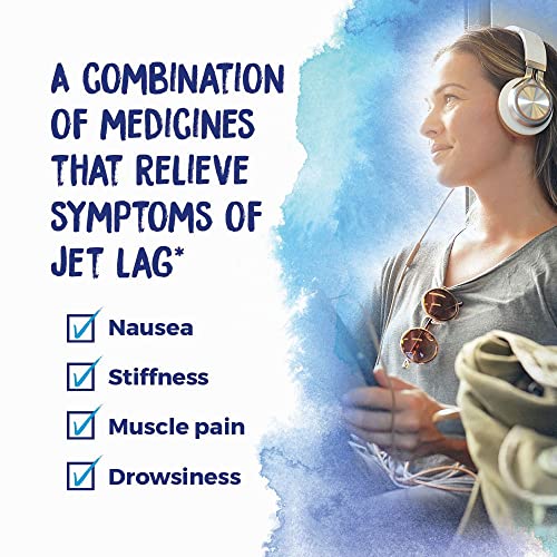 Boiron Jet Lag Relief Kit - Travel Essential for Relief from Nausea, Stiffness, Muscle Pain, and Drowsiness from Long Flig...