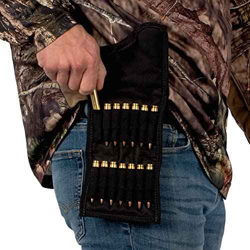 Allen Company Rifle Ammo Pouch - Black, (4) Rifle Shell Loops