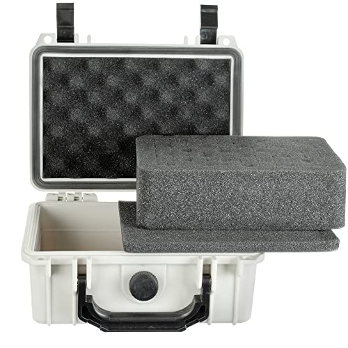 Eylar Compact 8.12 Inch Hard Protective Medical Case EMT First Responder and First Aid Service Storage Box, Waterproof, Du...