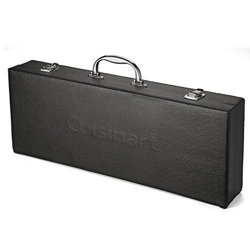 Cuisinart 10-Piece Premium Grilling Set, Grill Accessories Stainless Steel BBQ Tools, Storage Tote for Spatula, Tongs, Gri...