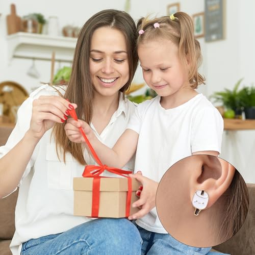 BkeeCten Cute Jewelry Earring Set - Stud and Hook Acrylic Dangle Earrings, Mismatched Enamel & Acrylic Earrings for Women ...
