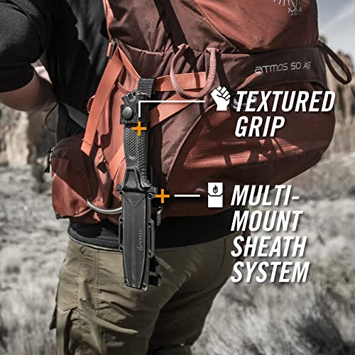 Gerber Gear StrongArm - Fixed-Blade Camping & Hunting Knife with Striking Pommel & Sheath - Premium Survival Gear - Made i...