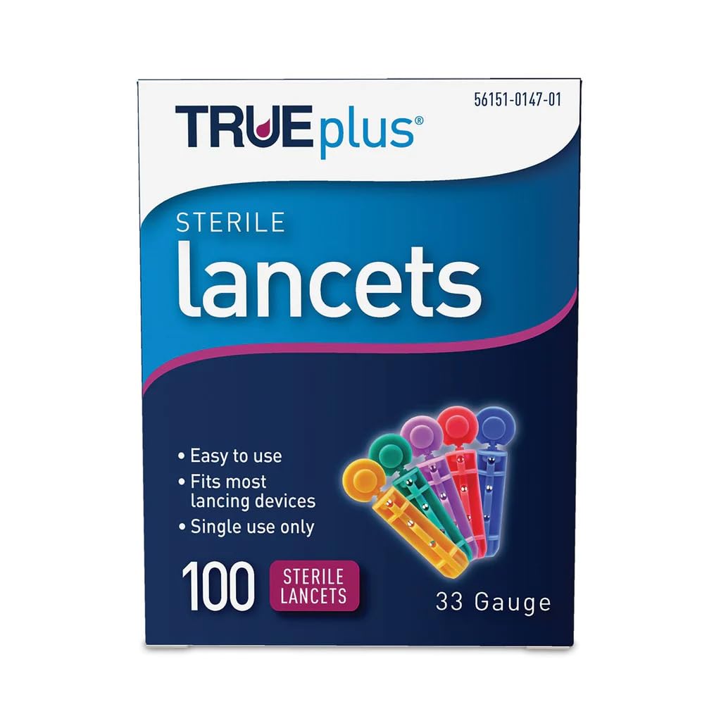 TRUEplus Sterile Lancets 33 Gauge (200-ct)