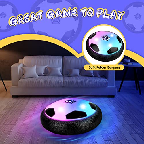 HopeRock Hover Soccer Ball Toys for 3-12 Year Old Boys Girls, Indoor and Outdoor Creative Toys for Toddlers with Foam Bump...
