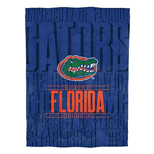 Northwest NCAA Florida Gators Unisex-Adult Comforter and Sham Set, Twin, Modern Take