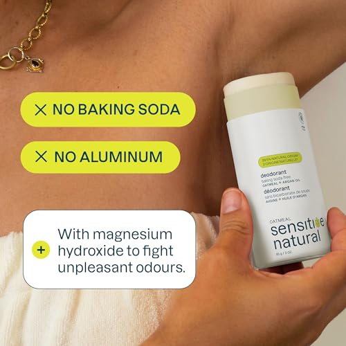 Attitude Sensitive Skin Deodorant Stick, Argan Oil, Aluminum Free, Vegan, Parabens Free, 3 Ounces (Pack Of 1)