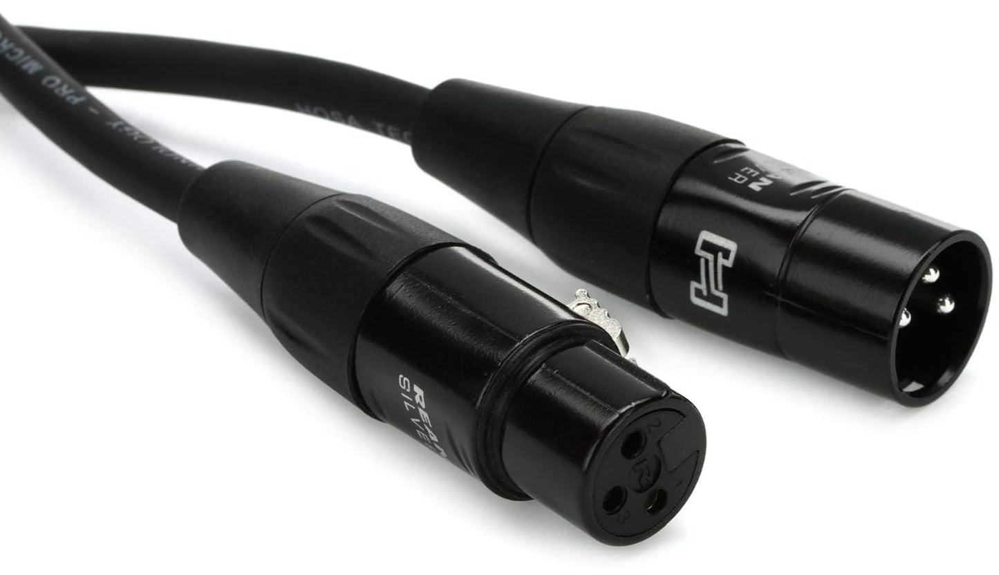 Hosa Hmic-050 Pro Microphone Cable, Rean Xlr3F To Xlr3 Meter, 50 Feet
