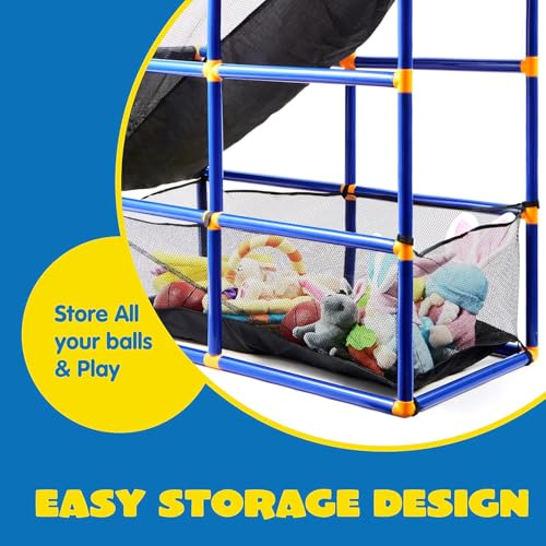 JOYIN Arcade Basketball Game Set with 4 Balls and Hoop for Kids 3 to 12 Years Old Indoor Outdoor Sport Play - Easy Set Up...