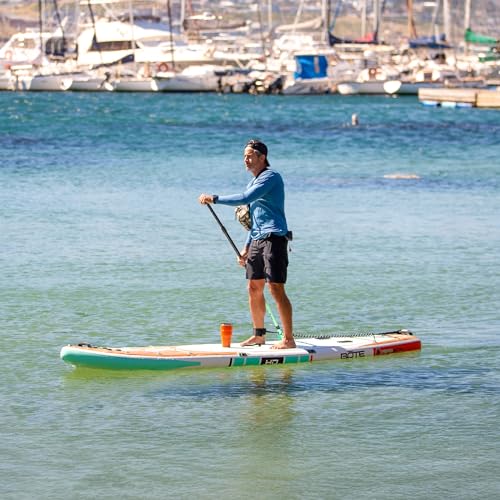 BOTE HD Aero Inflatable Stand Up Paddle Board MAGNEPod Compatible Blow Up iSUP with Paddle Travel Backpack Adults Kids Fam...