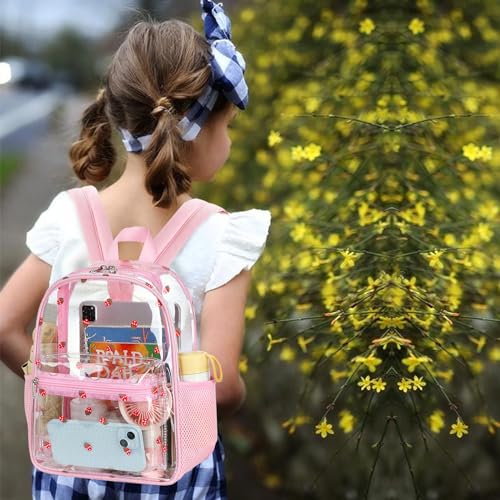 CAMTOP Clear Backpack for Stadium Events Approved Women Girls, Small Clear Bag for Concert, Work, Sporting Festival, Water...