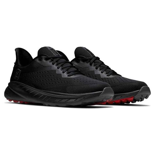 FootJoy Men's FJ Flex Xp Previous Season Style Golf Shoe, Black/Black, 11.5