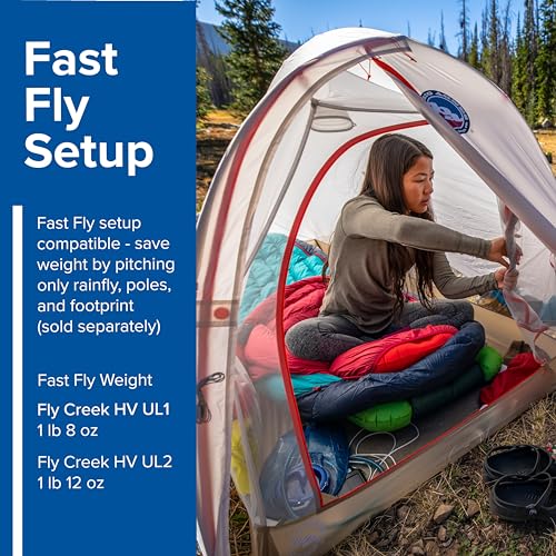 Big Agnes Fly Creek HV UL Bikepack - Ultralight Bike-Packing Tent