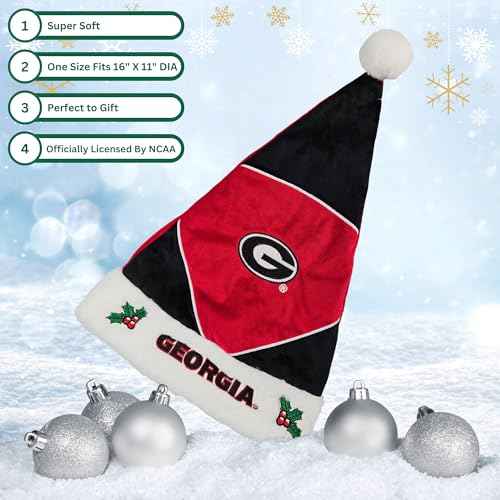 NCAA ? Collector's Edition Santa Hat ? Show Your SEC Spirit with Officially Licensed NCAA Holiday Fan Apparel and Gift