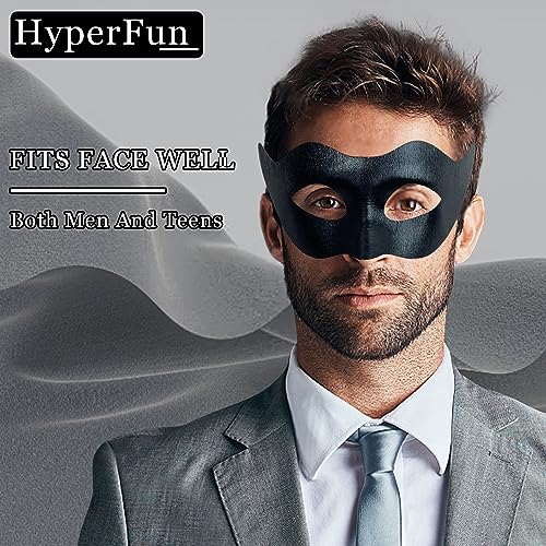 HyperFun Masquerade Mask for Men Classic Vintage Venetian Mens Mask Lightweight Gentle, Specially for Costume, Theme Parties