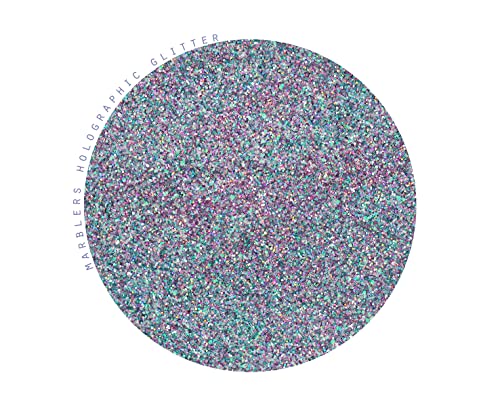 MARBLERS Holographic Glitter [Holo Fairy Powder] 1.5oz (42g) | Fine | Non-Toxic, Vegan, Cruelty-Free | Face, Body, Eyeshad...