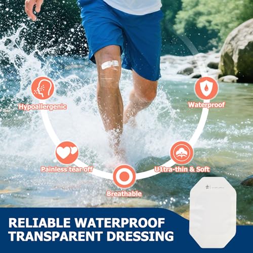 First Aid Kit - 368pcs Waterproof Compact Portable Hard Case - Ideal for Home, Car, Travel, Businesses, Hiking, Vehicle, B...