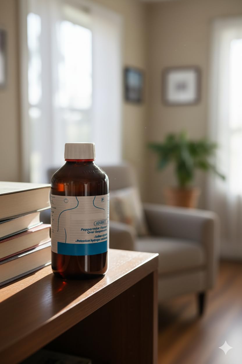 Advanced Peppermint-Flavored 500 ML Oral Suspension (Pack of 01)