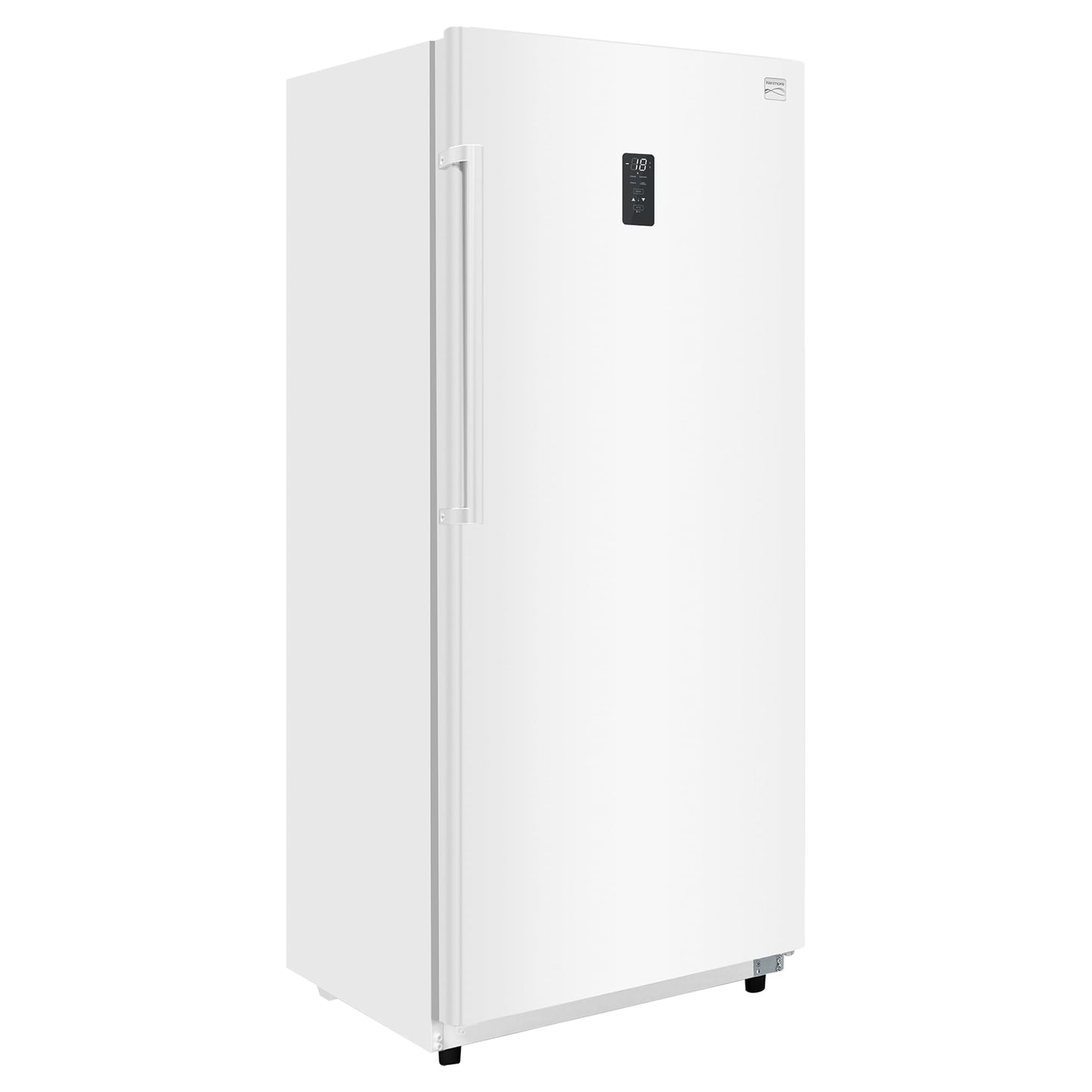 Kenmore 17.0 Cubic Feet Capacity Upright freezer - Convertible Refrigerator/Freezer, 4 Shelves, Garage Ready, Meat Storage, Auto Defrost, Congelador For Home, Apartment, Basement, Dorm,White
