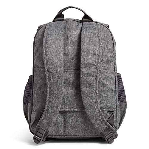 Vera Bradley Women's Recycled Lighten Up Reactive Daytripper Backpack, Gray Heather, One Size