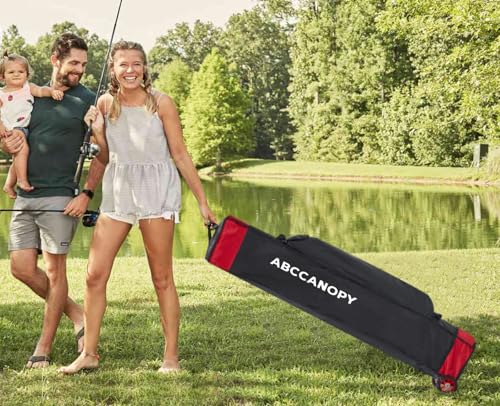 ABCCANOPY Universal 10X10 Pop up Canopy Tent Roller Bag, Black