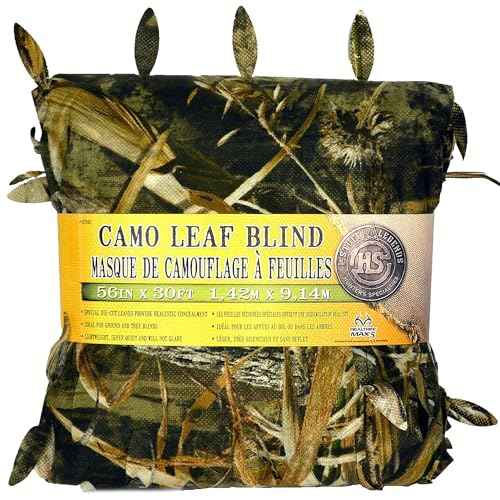 Hunters Specialties Camo Leaf Blind Material, Realtree Advantage Max-5, 56" x 30