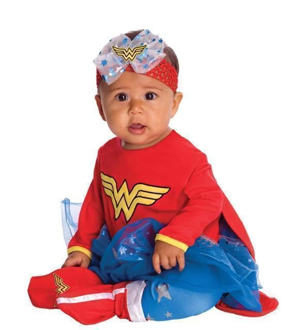 Rubies DC Comics: Wonder Woman Costume for Babies, Girl's 6-12 Months
