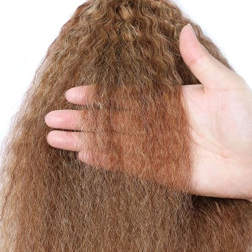 P427 Highlight Blonde Bundles Human Hair Brown Kinky Straight 3 Bundles 20 20 20 Inch Unprocessed Brazilian Virgin Remy Honey Blonde Bundle Human Hair Extensions