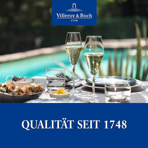 Villeroy & Boch La Divina Champagne Flute, Set of 4 Glass