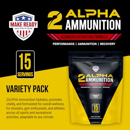 MAKE READY NUTRITION - 2Alpha Ammunition Variety - 15 Servings Stick Pack